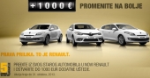 Renault: Dodatnih 1.000 evra uštede